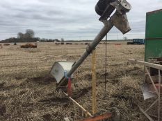 8ft grain auger on stands