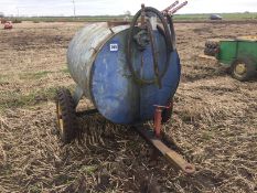 Single axle fuel bowser