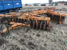 Simba 2b hydraulic folding 4.2m disc harrows