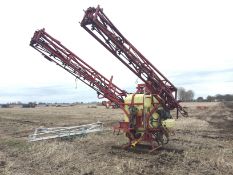 1999 Hardi Mega 24m mounted sprayer with 1200ltr tank and clean water tank. CONTROL BOX PLASTIC BKN