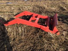 Massey Ferguson loader with muck grab to suit Massey Ferguson 35