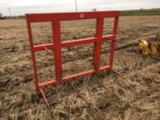 Straw spike JCB fittings