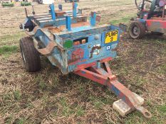 Irrigation pump 800ltr fuel tank