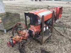 Deutz 6 cyl air cooled diesel engine