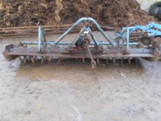 Rabi 4M Power harrow - Crumble Roller Detached