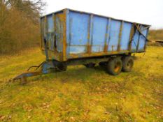 Marston 10Tonne Grain Trailer, Tandem Axle,