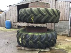 Stock Dual Wheels - 20.