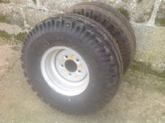 Wheels 5 Stud & 10/80/12 Tyres