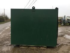 Circa 10000L Steel Fuel Tank - single skin with hose