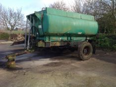 Fuel Bowser 5000l c/w Lights Brakes & 12 V Pump