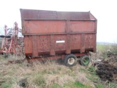Western Twin Axle Silage Trailer