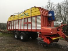 Pottinger Jumbo Profiline 7200, Year 2003, Type 550MDT, Air Brakes, Steering Rear Axle, 600-55-22.