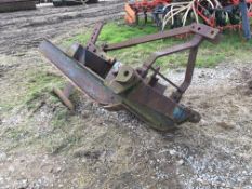 Single Leg Mole Plough