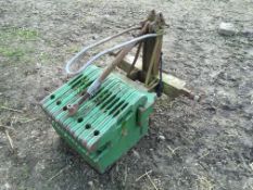 Set of John Deere Front Weights