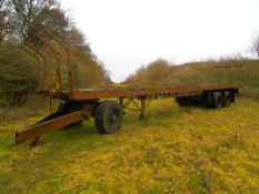 40' Articulated Straw Trailer