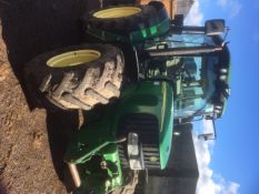 2005 John Deere 6420s 4WD Tractor, Reg: AY05 EYK, 7615 hrs, 50K, Auto Power, Air Brakes,