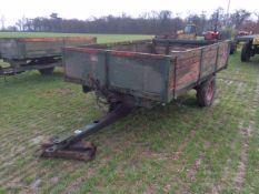 3 Tonne hydraulic tipping trailer