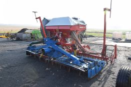 Rabewerk power harrow combination with Accord pneumatic DA-S 4m drill.