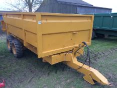 Jones 12 tonne dump trailer