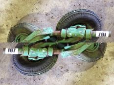 Implement depth wheels x2