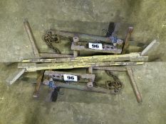 Quantity of dropleg wheel markers