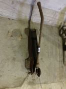 Vintage hand tyre inflator