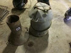 Quantity of sack fillers and scuttle