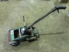 Aerosol line marker trolley