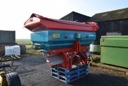 2008 Reco Sulky x36 fertiliser spreader with RDS box.
