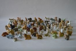 Tray of Approximately Seventy Seven Wade Whimsies
