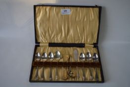 Cased Plated Teaspoon Set