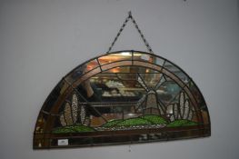 Lead Glazed Wall Mirror