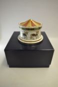 Royal Crown Derby Carousel Money Box