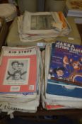 Large Collection of Sheet Music