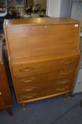 1970's Teak Writing Bureau