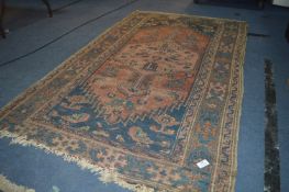 Persian Red Patterned Rug 5'9
