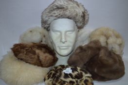 Collection of Various Fur Hats