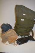 WWII Military Backpack and Contents