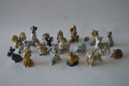 Wade Disney Characters Including Lady and the Tramp