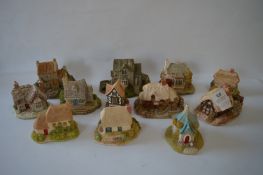 Twelve Various Lilliput Lane Cottages