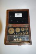 Cased Brass Weights Set