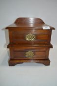 Mahogany Dressing Table Trinket Drawers