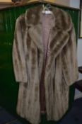 3/4 Length Faux Fur Coat