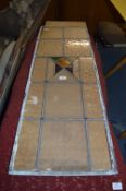 Leaded Glass Window Panel