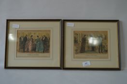 Pair of Framed Engravings 