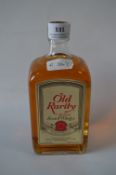 Bottle of Old Rarity Scotch Whiskey