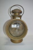 Brass Carriage Lamp