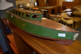 Large Model Canal Boat