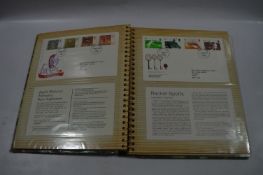 Album of First Day Cover Stamps