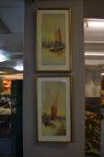 Pair o f Marine Watercolours Signed H.Turner